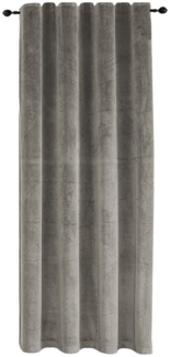 Haus und Deko Gardine Verdunkelungsvorhang Samt weich Vorhang Kräuselband blickdicht Gardine, Kräuselband (1 St), Polyester