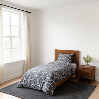 ZIRVEHOME Bettwäsche Bettwäsche, Microfaser, 2 teilig, Bettwäsche 135x200 cm Bügelfrei, Pflegeleicht, Atmungsaktiv