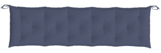 vidaXL Gartenbank-Auflage Marineblau 180x50x7 cm Oxford-Gewebe 379001
