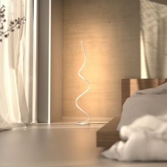 Neona LED Stehlampe WYND, LED fest integriert, Warmweiß