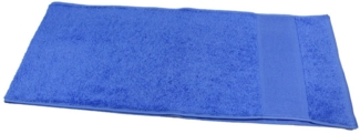 Fitness Handtuch Baumwolle 30x150 cm blau | Sporthandtuch