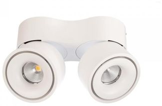 DEKO-LIGHT Uni II Double Deckenaufbauleuchte, 220-240V AC/50-60Hz, 18,00 W, weiß (348125)