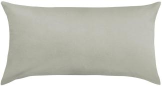 Traumschlaf Basic Single Jersey Kissenbezug|40x80 cm| grau