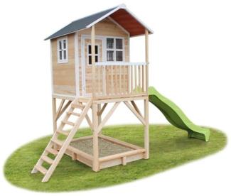 Exit Holz Spielhaus Loft 750 | Braun | 190x269 cm