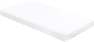 Irisette Kuschel-Jersey Spannbetttuch Vesuv 0012 weiss 150x200 cm 12-81 weiss