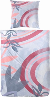 Primera Bettwäsche Art Deco, Satin, 2 teilig, mit großem Print