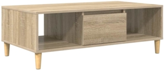 vidaXL Couchtisch Sonoma-Eiche 103,5 x 60 x 35 cm Holzwerkstoff 876191