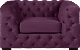 Guido Maria Kretschmer Home&Living Chesterfield-Sessel Kalina Sessel, mit klassischer Chesterfield-Knopfheftung, sehr hochwertige Qualität