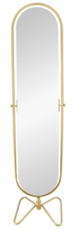 Vente-unique - Standspiegel drehbar - Metall - 45 x 171 cm - Goldfarben - ASATU