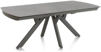 Esstisch Vegas, Anthrazit, 200 x 77 x 100 cm