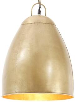 vidaXL Hängelampe Industriestil 25 W Messing Rund 32 cm E27 320560