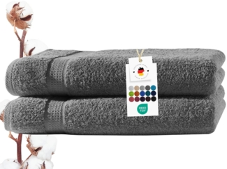 Carpe Sonno Duschtücher 70x140 cm 100% Baumwolle Handtücher 500 g/m2 Frottier Duschtuch Set, Frottier (Spar-Set, 2-St), Extra Soft & Weich, Saugfähig, Schwer, Atmungsaktiv, schnell trocknend