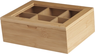 Teebox mit Deckel Bambus DAY