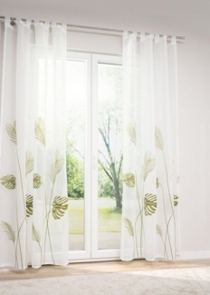 LYSEL® Vorhang Pflanzenreich, (1 St), transparent, HxB 245x140 cm