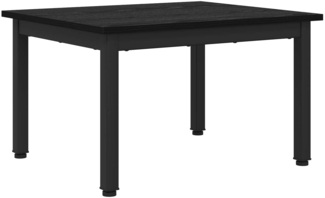 Couchtisch, Sofatisch Schwarz Eichen-Optik 60 x 50 x 36 cm Holzwerkstoff