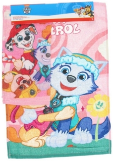 Paw Patrol Handtuch + Gesichtshandtuch Badeset Für Kinder