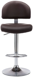 vidaXL Barhocker Braun Kunstleder [249652]
