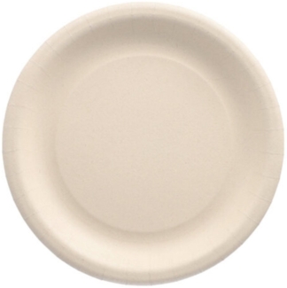 PAPSTAR Pappteller 50 Teller, Agrarreste "pure" rund Ø 23 cm weiss