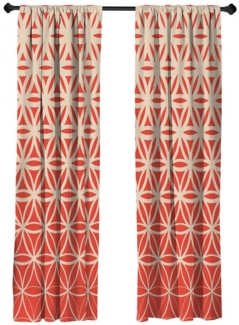 Abakuhaus Gardine Vorhang für Wohnzimmer Schlafzimmer Dekor, Microfaser, Abstrakt Retro Ombre Musterdruck