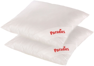 Paradies Sofakissen Softy Kuschelkissen 50x50 cm 2-er Set, (Set, 2 Stück), Kleinkissen geeignet als Dekokissen oder Kopfkissen