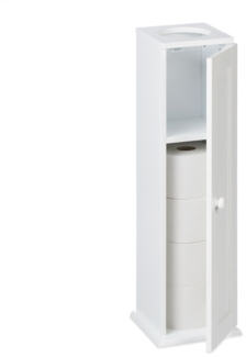 Schmaler Toilettenschrank mit 2 Ablagen