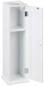 Schmaler Toilettenschrank mit 2 Ablagen 10046608