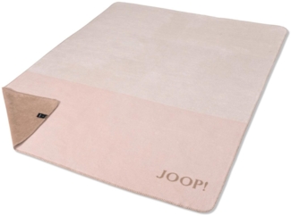 JOOP Wohndecke Split|150x200 cm| nude
