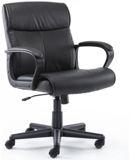 DUMOS Bürostuhl Bürostuhl aus PU-Leder Office Chair Schreibtisch Stuhl Chefsessel, 360-Grad-Drehung