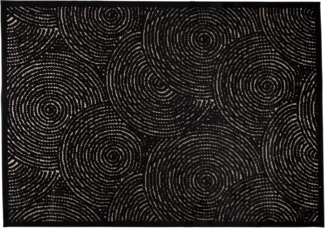 Teppich DOTS Pure Black 200 x 300 cm von Dutchbone