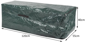 Auflagentasche für Loungekissen, Polsterauflagen 120X55X40 cm