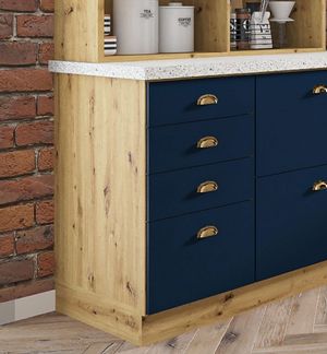 Feldmann-Wohnen Unterschrank Bonn B/T/H: 40 cm / 50 cm / 82 cm