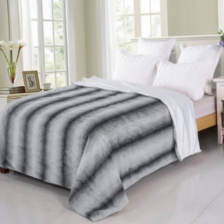 Wolldecke / Kuscheldecke / Schlafdecke / 150x200 cm / Kunstfell, Brilliant, Kuschelweich
