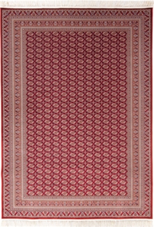 Morgenland Orientalischer Webteppich - Arabesque Allure - rechteckig - 225 x 150 - Rot