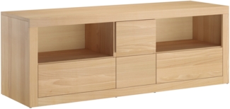 TV-Schrank TV-Element Lowboard Medienmöbel 140 x 50 x 44 Buche lackiert 90.51-14
