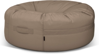 Sitzsack ‘Roll 135‘, Bezugstoff - Colorin, 100% Olefin, Taupe, 50x135x135 cm.