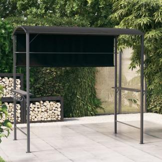 vidaXL Pavillon mit Dach 220x110x200 cm Anthrazit 318533