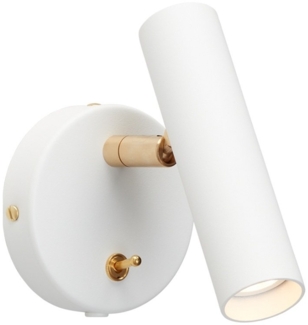 Belid Slender Wandleuchte weiss GU4 mit Kabel