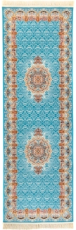 Morgenland Orientteppich - Ariel - läufer - 200x100 - Blau