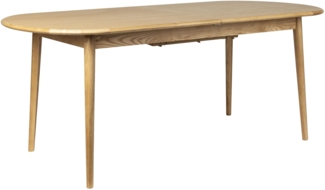 Esstisch TWIST OVAL von ZUIVER 180x90 ausziehbar Eiche furniert