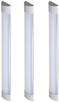 3er Set LED Deckenleuchten, weiß, 4000 Kelvin, VT-8-40