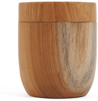 Das Teakwurzelgefäß Niedrig - M - Natürlich - 8x8x9.5cm