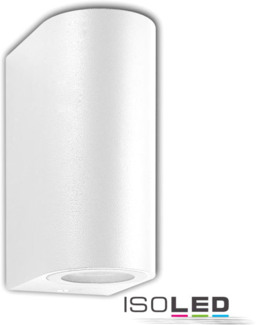 ISOLED Wandleuchte Siara Up&Down 2xGU10, IP54, weiß, exkl. Leuchtmittel