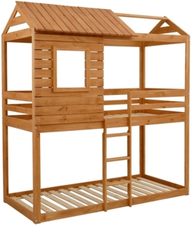 loft24 Hausbett Rain, Kiefernholz, verschiedenen Farbvarianten, Liefefläche 90x200 cm