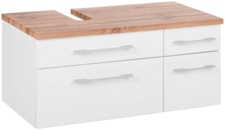 welltime Waschbeckenunterschrank Davos Breite 90 cm