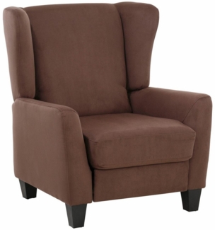 loft24 Sessel Alessia, Polstersessel mit weichem Bezug, Sitzhöhe 45 cm