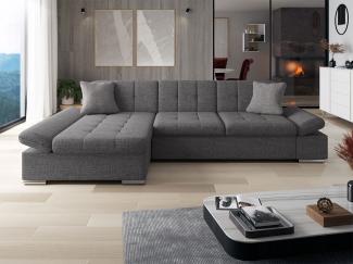 Ecksofa Malwi, Seite: Links, Farbe: Lux 06 + Lux 06 + Lux 05