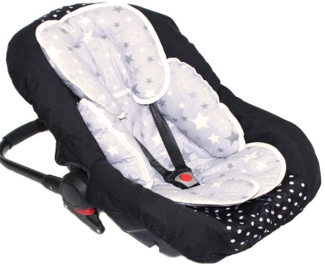Primawela Sitzverkleinerer Sitzverkleinerer Baumwolle für Auto Kindersitz Baby Schale Einlage