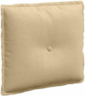 vidaXL Rückenkissen Grau-Grün 50 x 45 cm Cordstoff 42014654