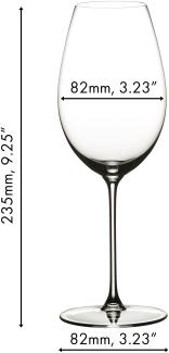 Riedel Veritas Sauvignon Blanc, 2er Set, Rotweinglas, Weißweinglas, Weinglas, Hochwertiges Glas, 440 ml, 6449/33