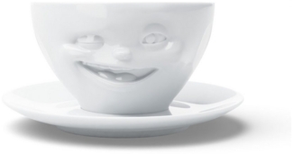 FiftyEight Products Kaffeetasse Zwinkernd